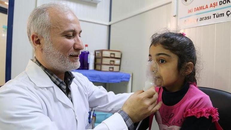 قافله طبية جراحية لعلاج السوريين في تركيا