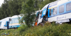 إصابة 4 أشخاص جراء تصادم قطارين في ألمانيا