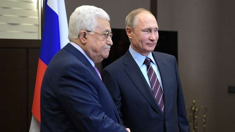 بوتين: نواصل دعم الجهود لاستعادة الوحدة الفلسطينية