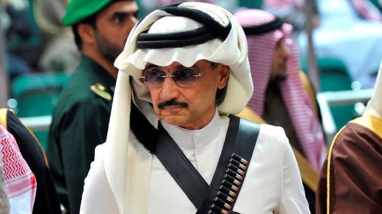 رويترز: الوليد بن طلال يتفاوض على تسوية محتملة مع السلطات السعودية