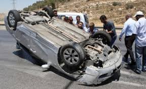 إصابة (10) أشخاص اثر حادثي تدهور منفصلين في عمان والبلقاء