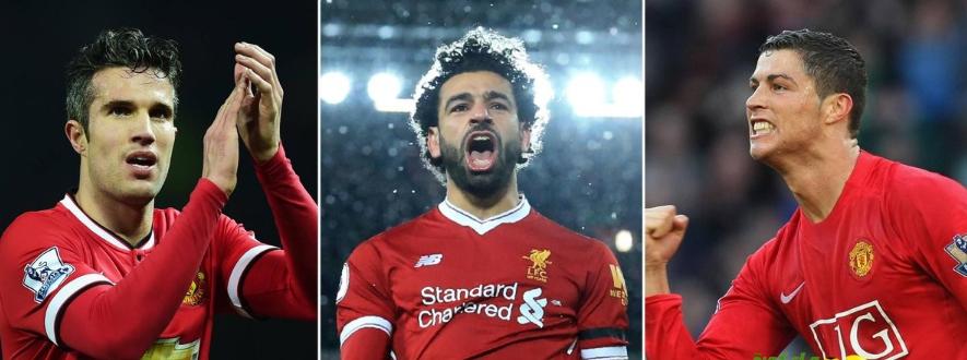 مباراة وحيدة تفصل للاعب المصري محمد صلاح عن معادلة كريستيانو وفان.