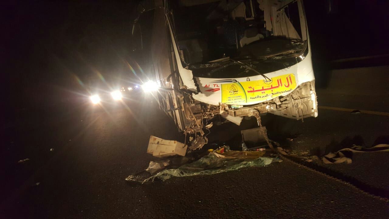 الخارجية : تتابع حادث حافلة لمعتمرين اردنيين في الاراضي السعودية.