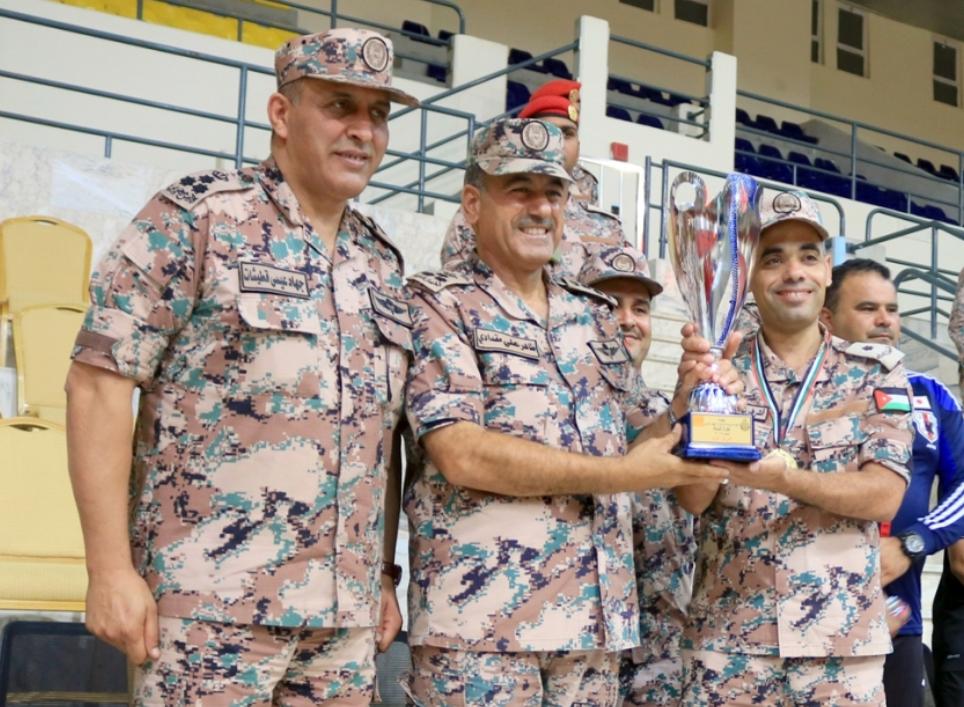 اختتام بطولة القوات المسلحة الأردنية لكرة السلة لعام 2018.