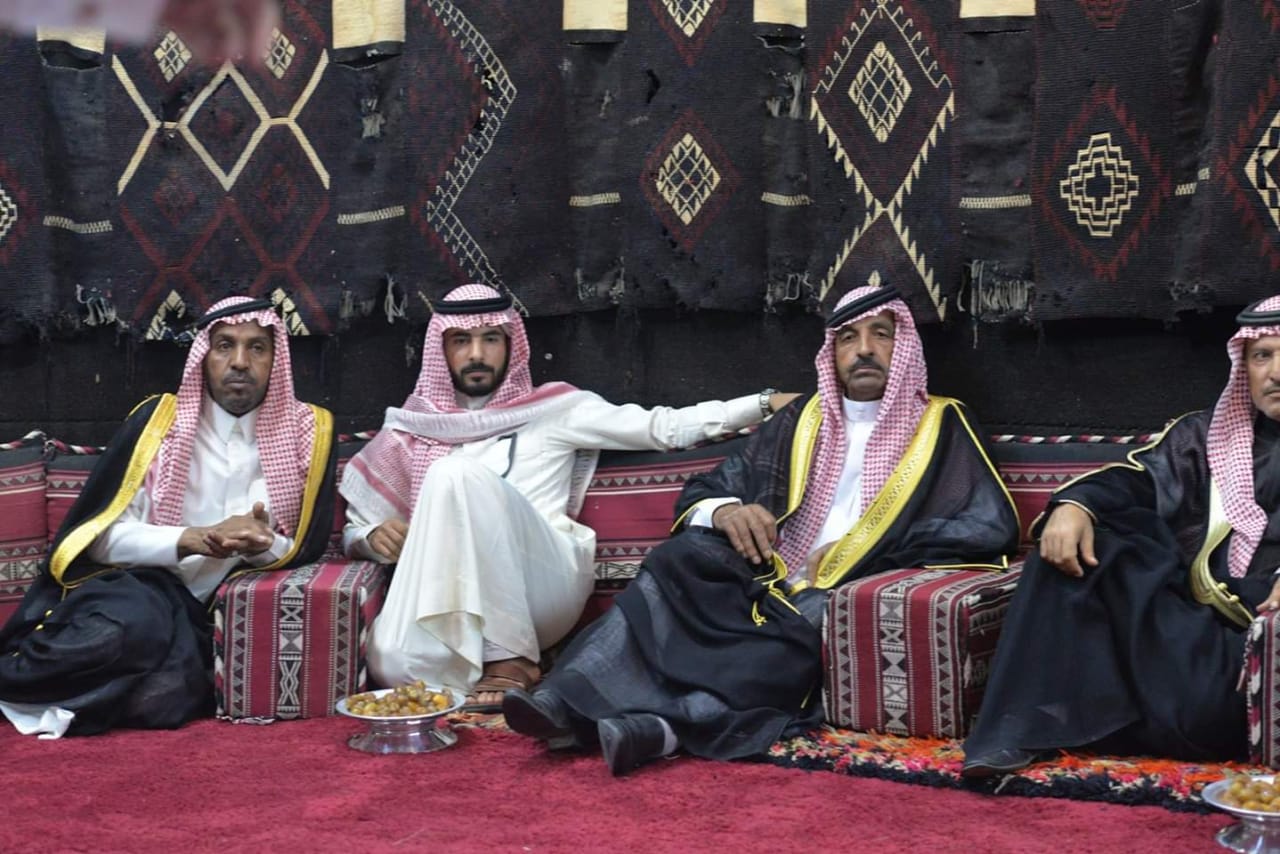 الشيخ نايف الشرعة... يشكر قبائل الشرارات بالسعودية على حفاوة الاستقبال.