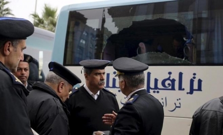 7 قتلى بهجوم على حافلة أقباط جنوبي مصر