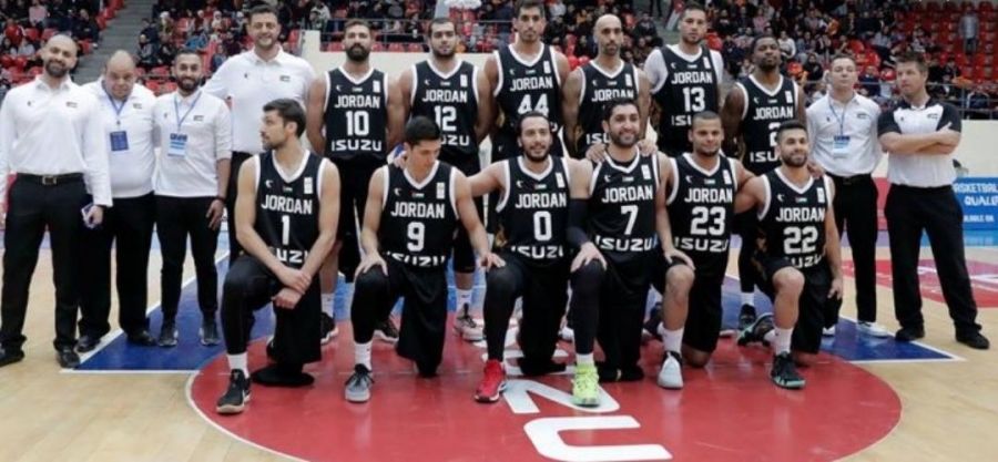 صقور الاردن بجانب فلسطين وكازخستان وسريلانكا في تصفيات اسيا لكرة السلة 2021