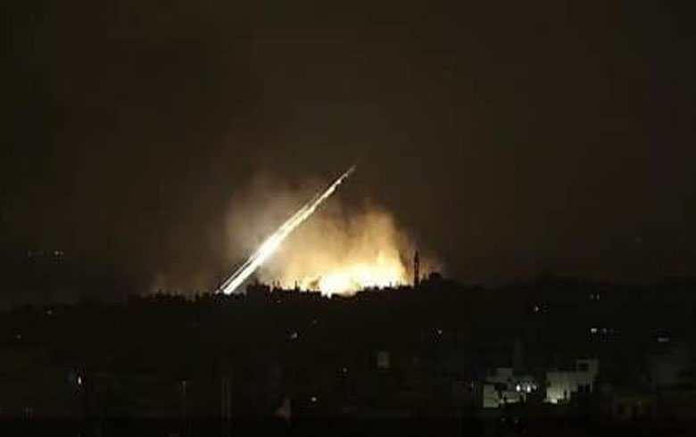 صواريخ إسرائيلية تقصف مواقع سورية