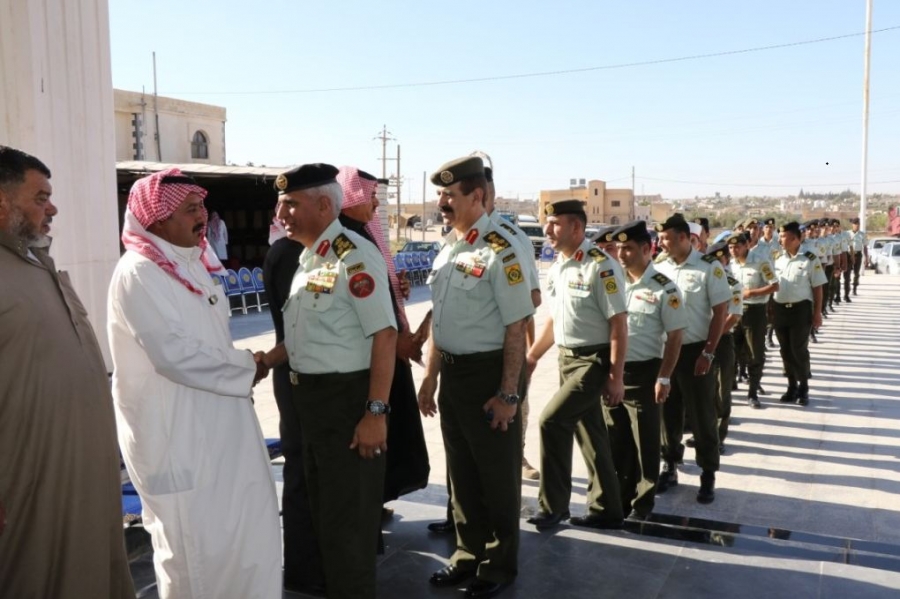  الجيش العربي يقدم  واجب العزاء بأحد أبطال معركة الكرامة الخالدة... صور