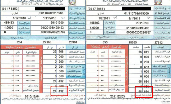 الكهرباء: منشآت وأفراد يماطلون في تسديد ذممهم