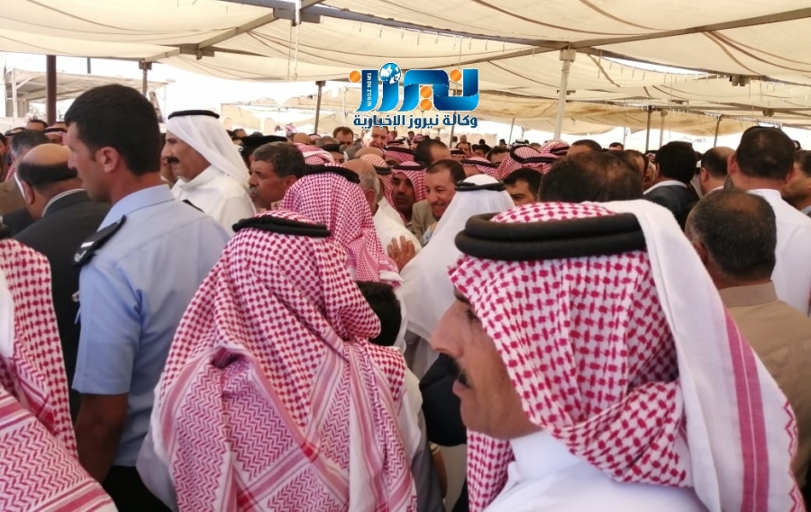 قبيلة بني صخر تشييع الشيخ بركات محمد الزهير في النقيرة... صور