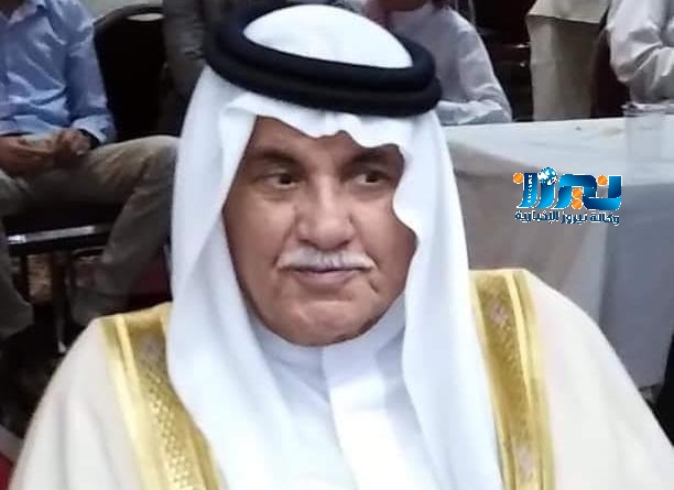 رجال الأعمال ابو ياسر الجبور يعزي الاهل والعزوة الزهير بوفاة الشيخ بركات الزهير.