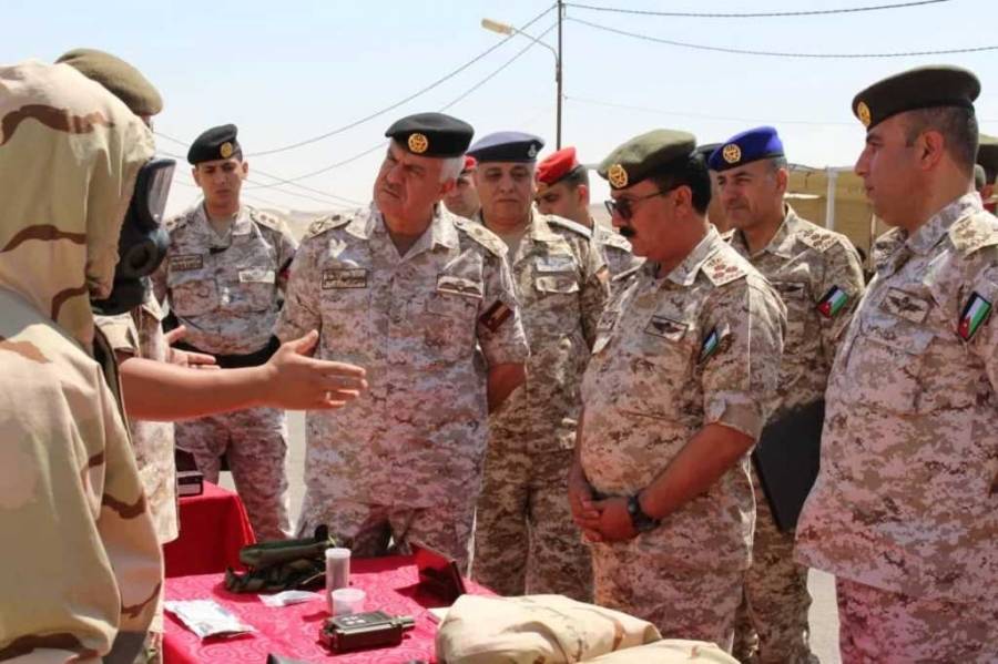 رئيس هيئة الأركان المشتركة يزور مديرية أمن الحدود