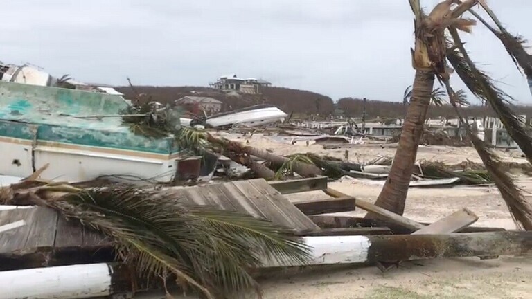 ارتفاع قتلى إعصار دوريان إلى 50 في جزر الباهاماس