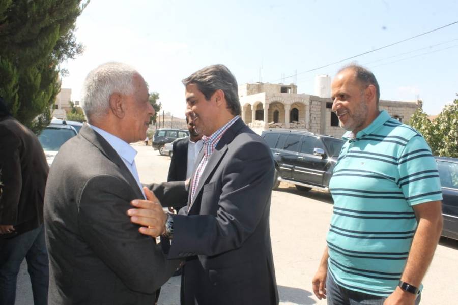 الحجاج  يقيم مأدبة غداء لرموز ووجهاء العشائر الأردنية...صور