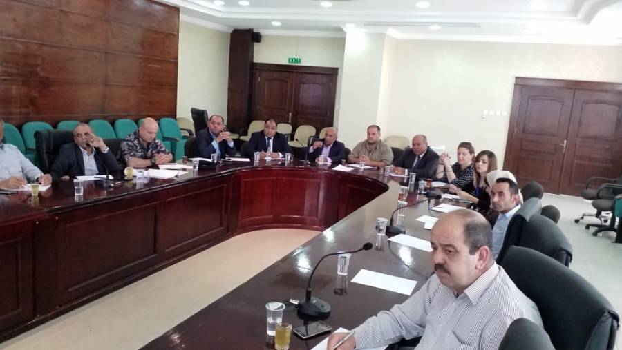 المجلس التنفيذي في محافظة البلقاء يعد خطة طوارئ فصل الشتاء... صور