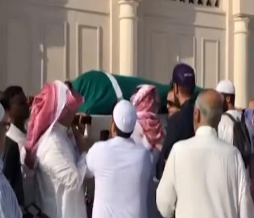 شييع جثمان الرئيس التونسي الأسبق زين العابدين بن علي في السعودية
