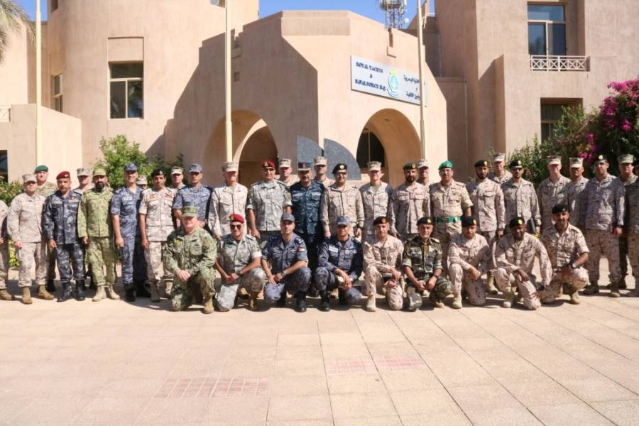 بالصور... اختتام مؤتمر قادة القوات البرمائية في الشرق الاوسط