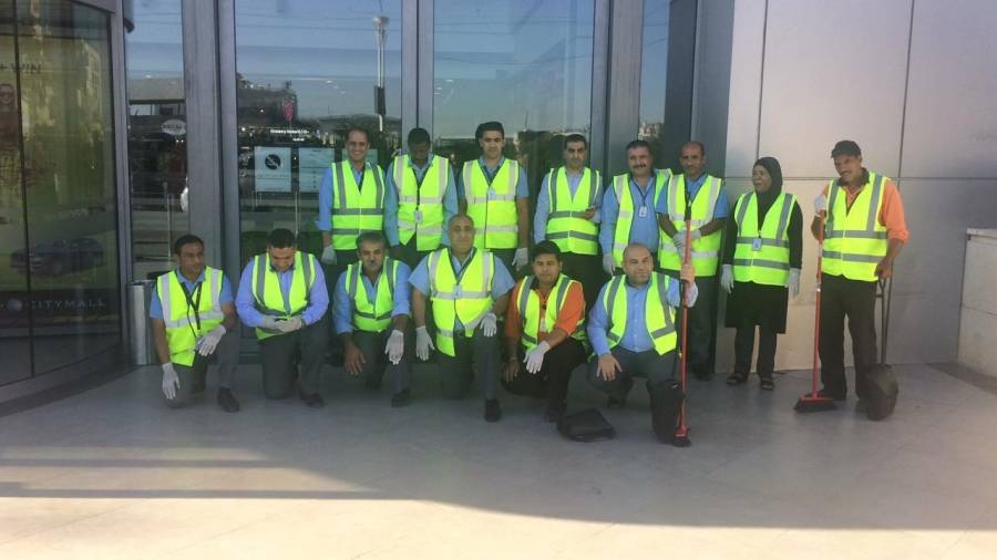 سيتي مول يشارك في حملة همة ولمة للمحافظة على النظافة... صور