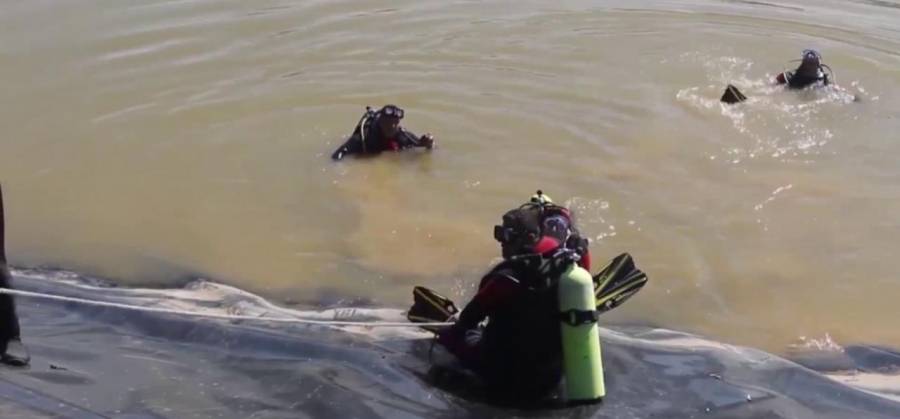 إصابة شخص  اثر حادث غرق في  الهيدان بمادبا