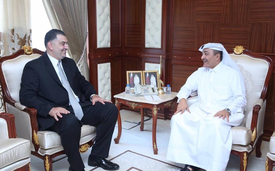 البطاينة يلتقي نظيره القطري حول ملف التشغيل