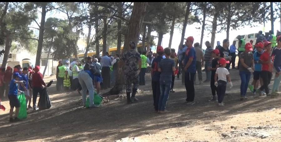 انطلاق حملة للنظافة في مأدبا