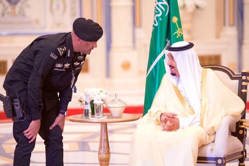 حزن سعودي  على رحيل حارس الملوك الأمين اللواء الفغم