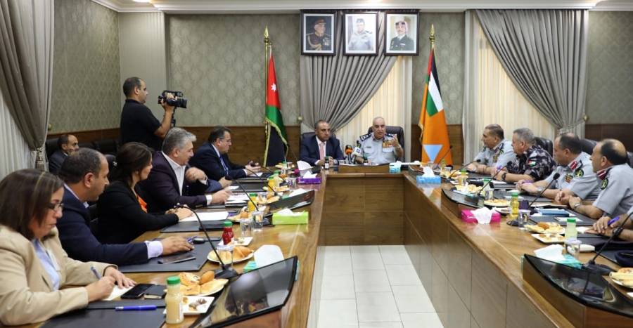 اللواء البزايعه يلتقي أمين عمان