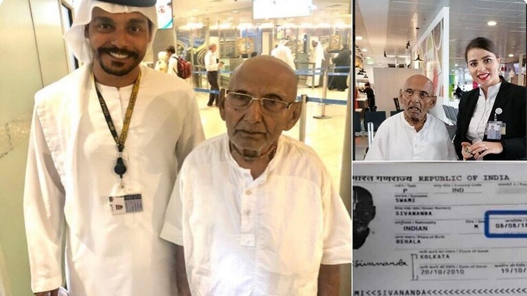 زيارة معمر هندي عمره 124 عاما إلى الإمارات تشعل مواقع التواصل الاجتماعي