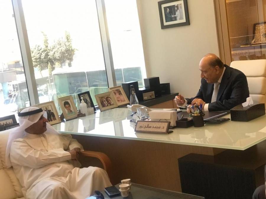 السفير الكويتي يُجري زيارة لمُستشفى العيون التخصصي... صور