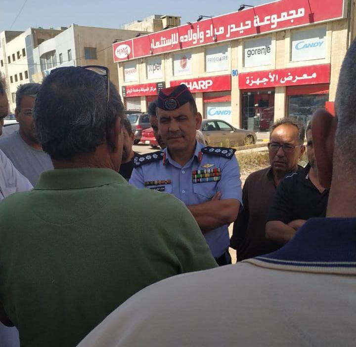 اعتصام لسائقي الشاحنات على الخط السعودي احتجاجآ على رفع الرسوم وتقليص مدة المرور