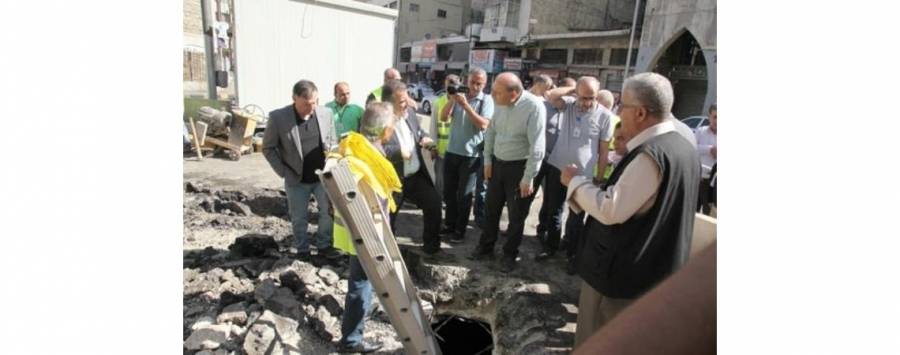الامانة تطلع وسائل الإعلام ميدانياً على مشاريع شبكات تصريف مياه الأمطار