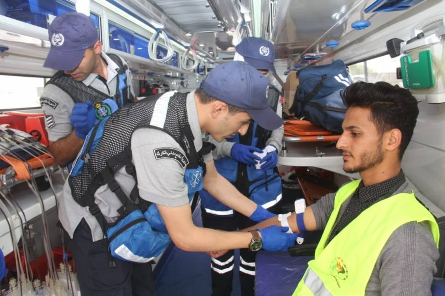 مديرية دفاع مدني  الكرك تنظم حملة للتبرع بالدم