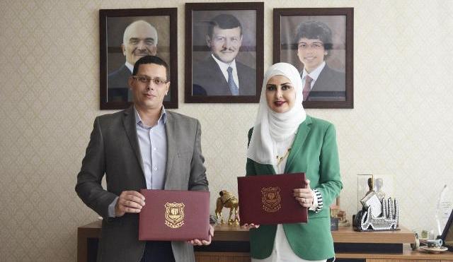 اتفاقية تعاون لطرح دبلومات تدريبية في جامعة عمان الأهلية