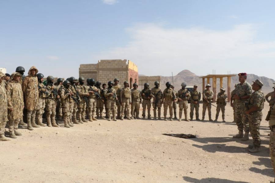 اختتام فعاليات تمرين صقر الصحراء...صور