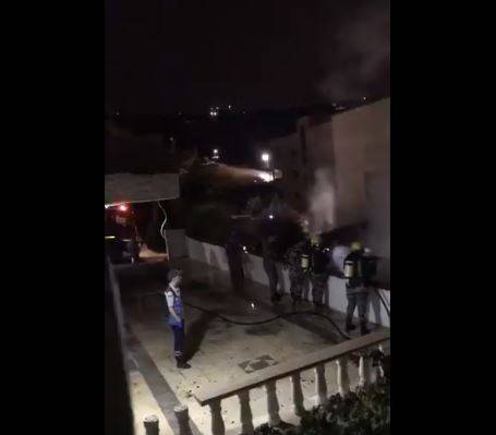 الصواعق تحرق منزلا في شفا بدران والدفاع المدني وصل بعد 45 دقيقة