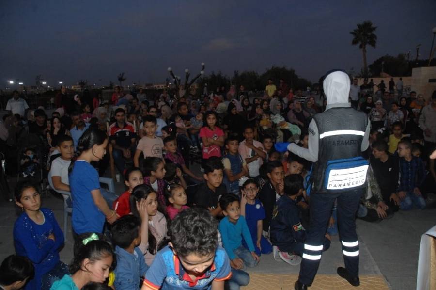 لليوم الثاني على التوالي الدفاع المدني يُنظم مبادرة (شتاء آمن) في محافظة إربد