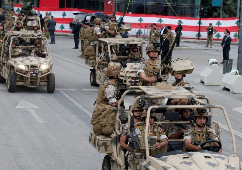 الجيش اللبناني : يؤكد تضامنه مع «المطالب المحقة» للمحتجين