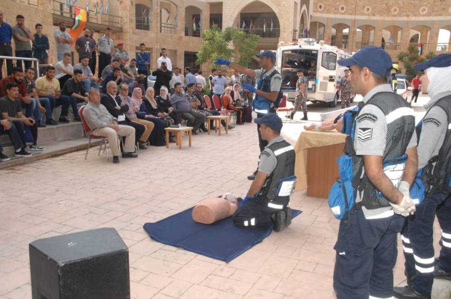 الدفاع المدني يختتم مبادرة (شتاء آمن) في اربد
