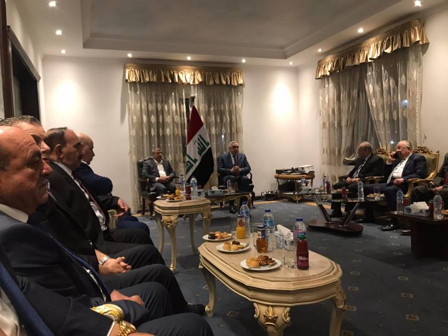 السفير العراقي بالقاهرة يستقبل وفد اتحاد المقاولين العرب