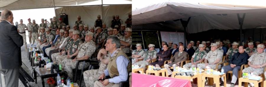 اللواء الحنيطي يتابع  تمرينين تعبويين سيوف الكرامة ... صور