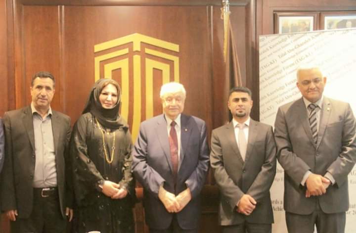 بحث تعاون استراتيجي بين مؤسسة ايتيرن التعليمية ومجموعة د.طلال أبوغزاله