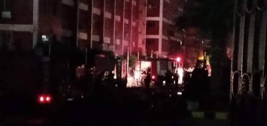 عجلون :  الدفاع المدني يخمد حريق عدادات كهرباء في كفرنجة