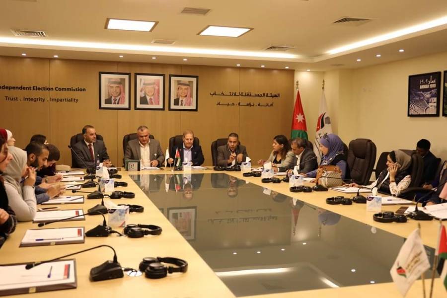 المستقلة للانتخاب تستقبل وفدا من  مركز الدراسات الاستراتيجية