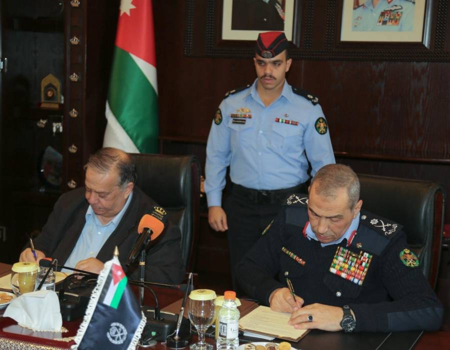 الامن العام يوقع مذكرة تفاهم مع جماعة  عمان لحوارات المستقبل