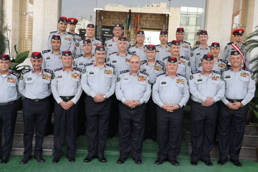 صدور الإرادة الملكية السامية بترفيع كوكبة  من ضباط الدفاع المدني...  اسماء