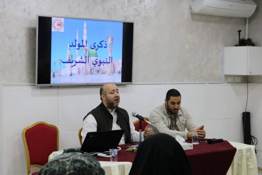 الممرضين تحتفل بذكرى المولد النبوي