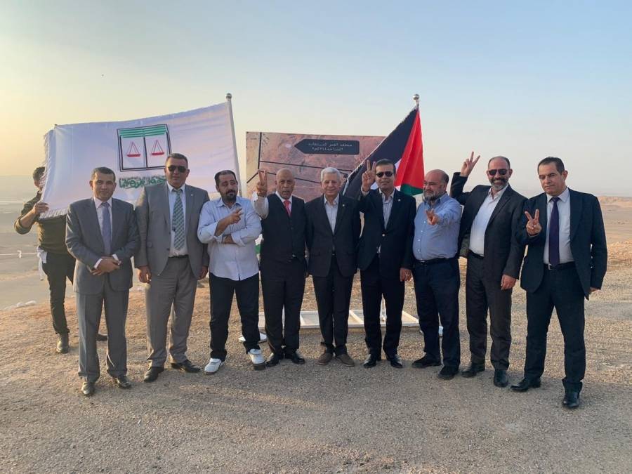 وفد من نقابة المحامين يزور منطقة الغمر