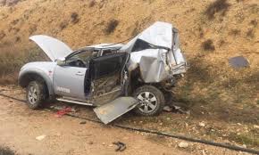 7 اصابات بحادث على طريق المطار