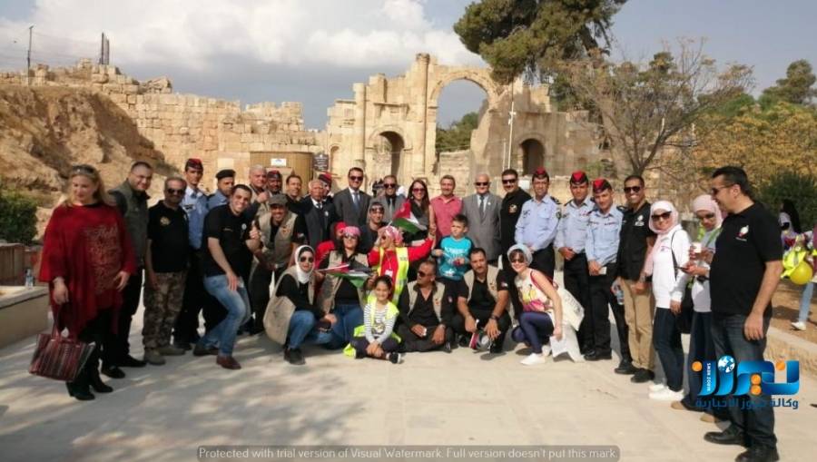 مبادرة ابشر سيدنا تدعم السياحه في جرش فيديو وصور 